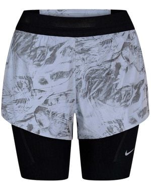 Nike Swift 2-In-1 Hardloopshorts - Grijs