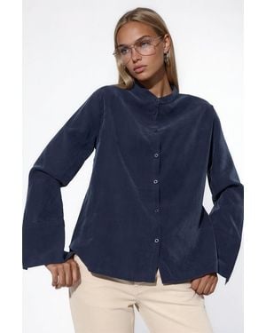 Busem Tencel-Blend Shirt - Blue