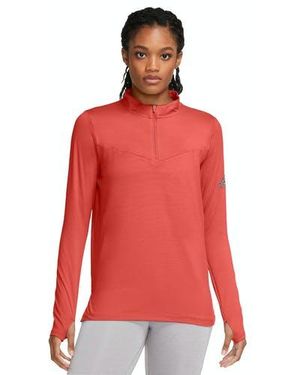 Nike Trail Element Half Zip Sweatshirt - Red
