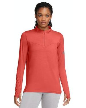 Nike Trail Element Half Zip Sweatshirt - Red