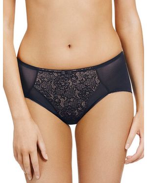 Berlei Beauty Lace Deep Brief - Blue