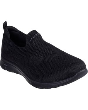 Skechers Arch Fit Refine 2.0 Cascade Textile Trainers - Blue