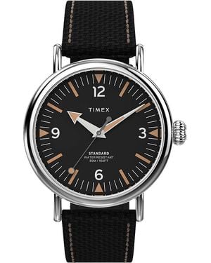 Timex Standard Watch Tw2V44000 Fabric - Black