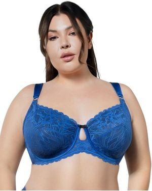 Parfait 6922 Charlotte Lace Unlined Bra - Blue
