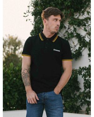 Lambretta Twin Tipped Polo Shirt Textile - Green
