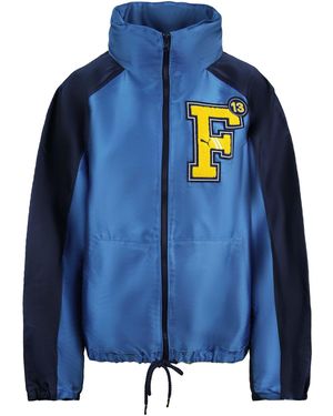 PUMA X Rihanna Fenty Satin Track Jacket - Blue