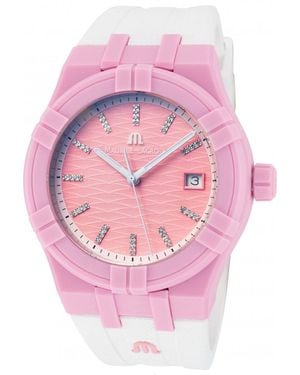 Maurice Lacroix Ai2008-Eeee1-3A0-0 Aikon Tide Watch - Pink