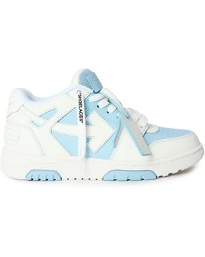 Off-White c/o Virgil Abloh Off Out Of Office Trainers, Signature Arrows Trainers - Blue