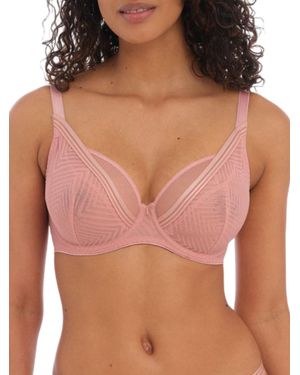 Freya Tailored High Apex Plunge Bra - Brown