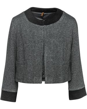 Conquista Anthracite Long Sleeve Bolero - Black