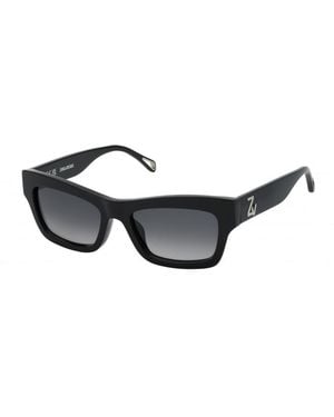 Zadig & Voltaire Szv366530700 53 Sunglasses - Black