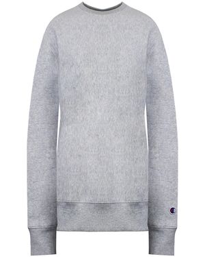 Champion Reverse Weave Jumper Cotton - Grey
