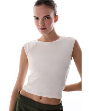 Penti Flatlock Stitch Active Top - Grey
