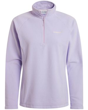 Craghoppers Ladies Miska Vi Half Zip Fleece (Parma) - Purple