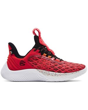 Under Armour Sesame Street X Curry Flow 9 Trainers - Red