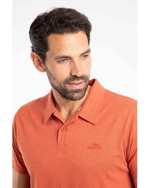 Weird Fish Jetstream Eco Friendly Branded Polo Shirt - Orange