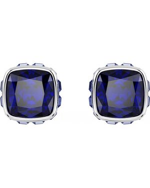 Swarovski Birthstone: September Crystal Earrings 5660803 - Blue
