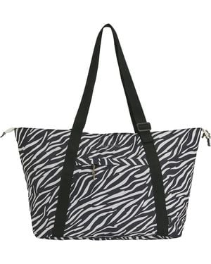 Regatta Tote Bag The Patterne Zebra - Black