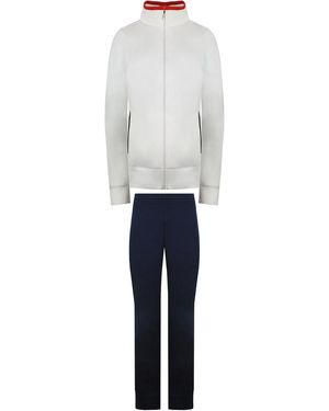 Champion Plain Tracksuit Cotton - White