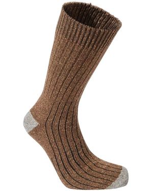 Craghoppers Glencoe Breathable Insulated Walking Socks - Brown