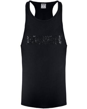 GYMSHARK Gfx Bob Stringer Vest - Black