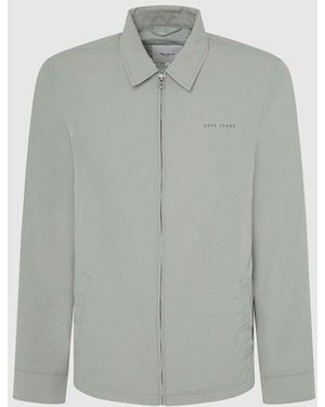 Pepe Jeans Truro Overshirt Sage - Grey