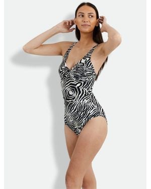 Panos Emporio Zebra Simi Swimsuit - Multicolour
