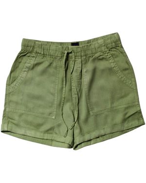 Gap Tencel Relaxed Shorts - Green