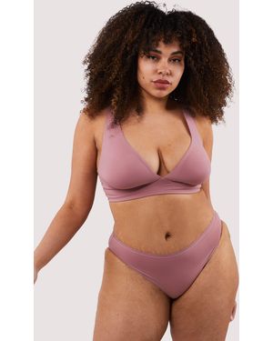 Deja Day Second Skin Rose Recycled Brief - Pink