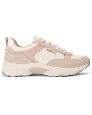 Carvela Kurt Geiger Adoro Trainer Trainers - Natural