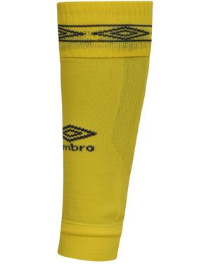 Umbro Diamond Leg Sleeves (Blazing/Carbon) - Green