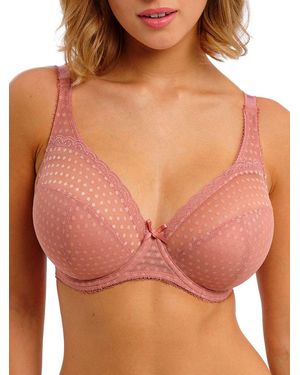 Freya Spot-Light Plunge Bra - Brown