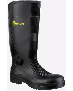 Amblers Safety Fs100 Waterproof Wellingtons - Black