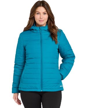 Peter Storm Blisco Ii Insulated & Water Repellent Puffer Jacket With Hood - Blue