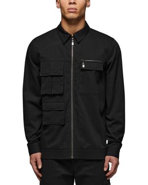 Mallet Shirt Jacket - Black