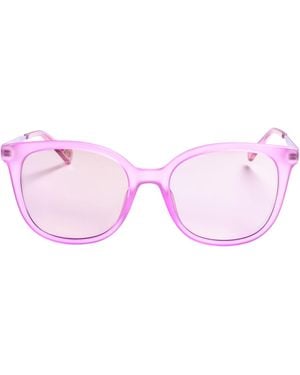 Skechers Acetate Sunglasses With Round Shape Se6099S - Pink