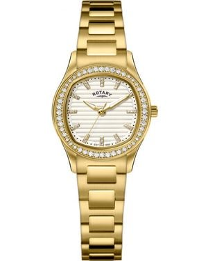 Rotary Rlb10018-01 Ladies Heritage Watch - Metallic