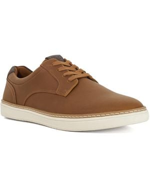 Dune Teppy Lace-Up Trainers - Brown