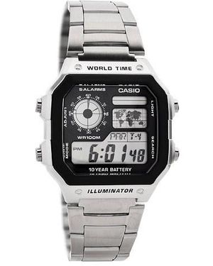 G-Shock Collection Watch Ae-1200Whd-1Avef Stainless Steel - White