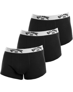 Billabong Pack Of 3 Bg Boxers For - Black