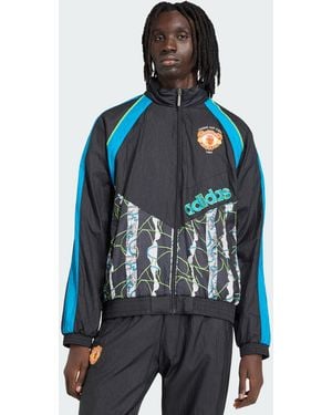 adidas Originals Manchester United Woven Jacket 90 - Blue