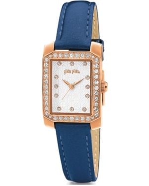 Folli Follie Ladies Watch Quartz Stainless Steel - Blue