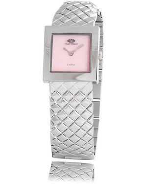 Time Force Silver Stainless Steel Watch - Grey