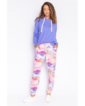 Pj Salvage Tie Die Trousers - Blue