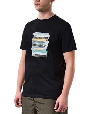 Weekend Offender T Shirts Cassetes Graphic Summer Top Short Sleeve T-Shirt - Black