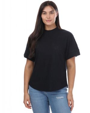 Ted Baker Kcarina Jersey T-shirt In Zwart Voor