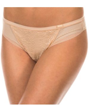 Janira Magic Band Brazilian Effect Knickers Breathable Fabric 1031622 - Natural