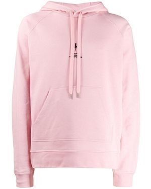 Neil Barrett Thunder Flame Lightning Bolt Logo Hoodie Cotton