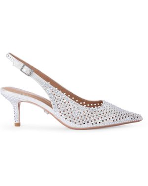 Carvela Kurt Geiger Lazer Sling Heels - White