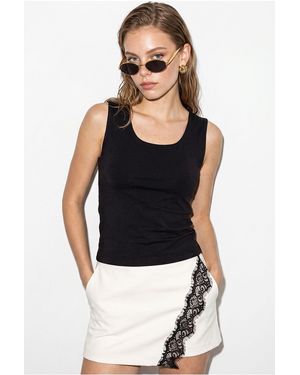 Bianco Lucci Blouse - Black